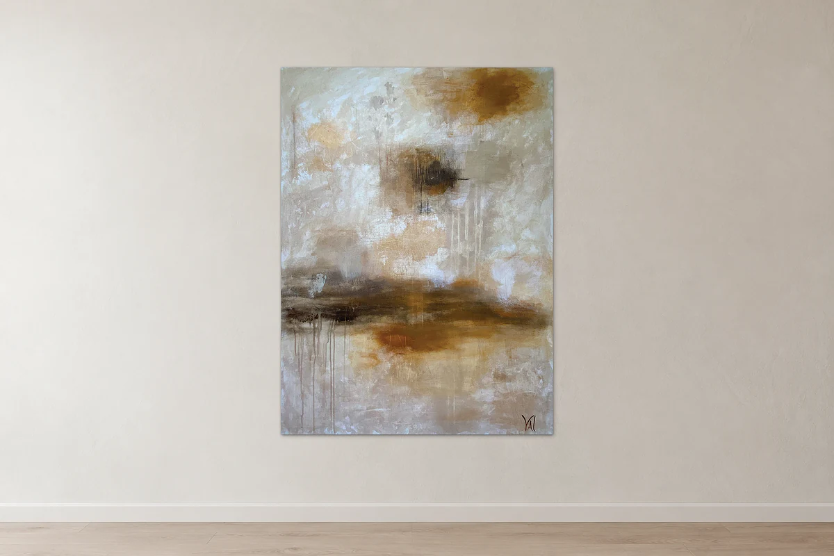 Deepening Dusk hanging on a wall