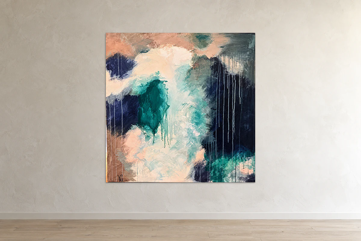 Tidal Pool hanging on a wall